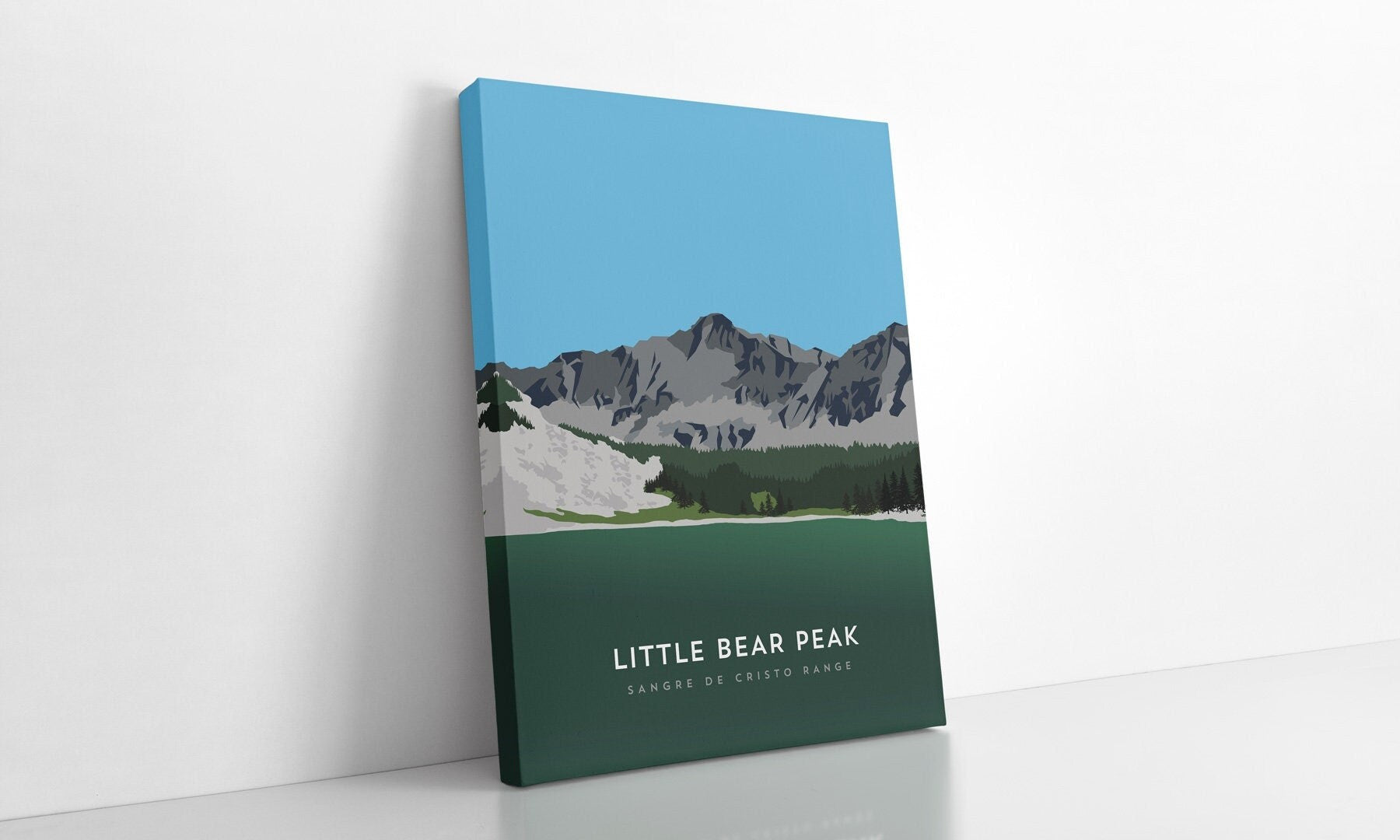 Little Bear Peak Colorado 14er Canvas Print