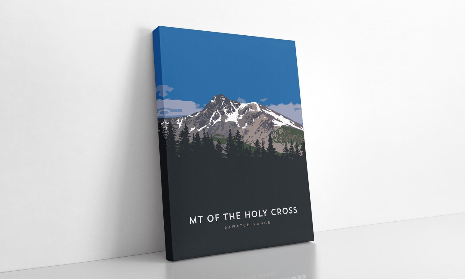 Mount of the Holy Cross Colorado 14er Canvas Print