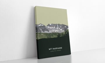 Mount Harvard Colorado 14er Canvas Print