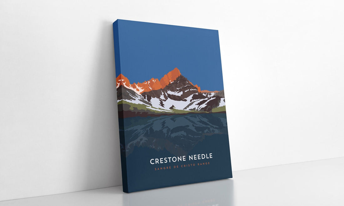 Crestone Needle Colorado 14er Canvas Print