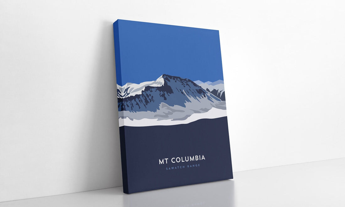 Mount Columbia Colorado 14er Canvas Print