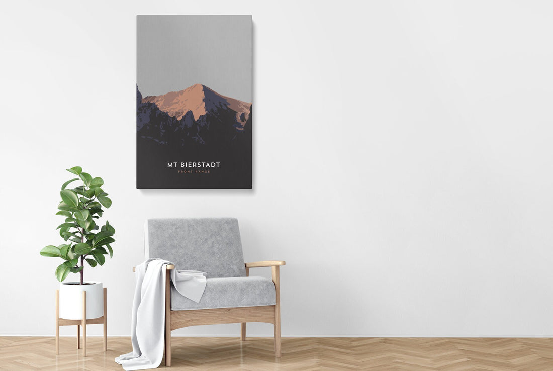Mount Bierstadt Sawtooth Ridge Colorado 14er Canvas Print