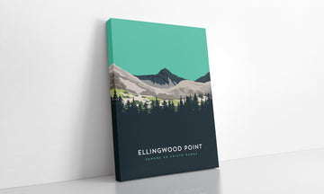 Ellingwood Point Colorado 14er Canvas Print