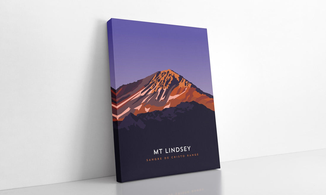Mount Lindsey Colorado 14er Canvas Print