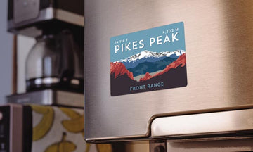 Pikes Peak Colorado 14er Magnet