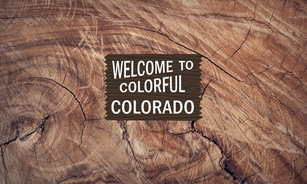 Colorful Colorado Sticker