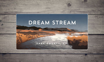 Dream Stream Colorado River Sticker