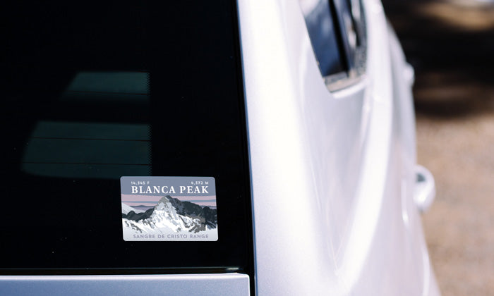 Blanca Peak Colorado 14er Sticker