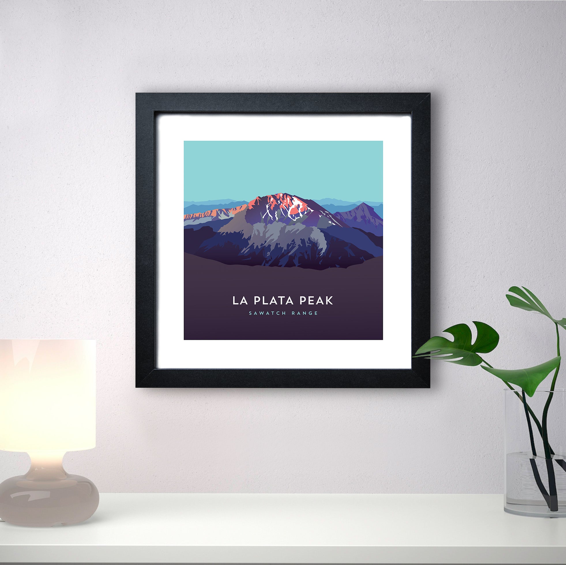 La Plata Peak Colorado 14er Art Print