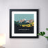 Maroon Bells Art Print with Black Frame 