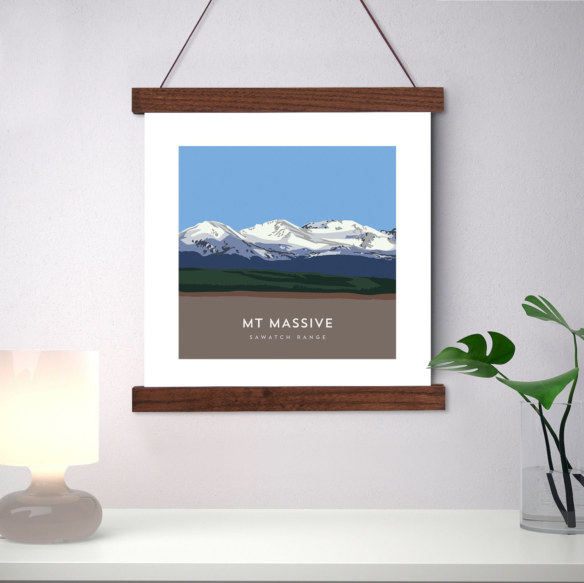 Mount Massive Colorado 14er Print