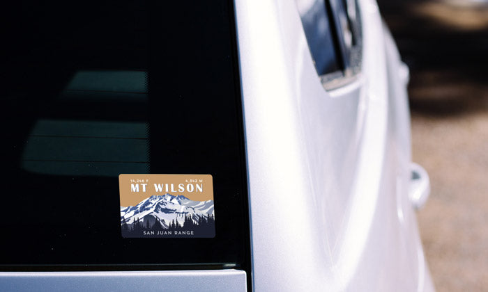 Mount Wilson Colorado 14er Sticker