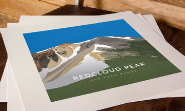 Redcloud Peak Colorado 14er Print
