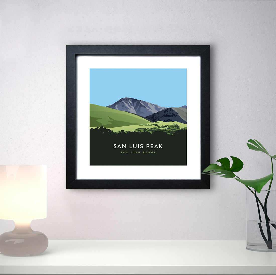 San Luis Peak Colorado 14er Print