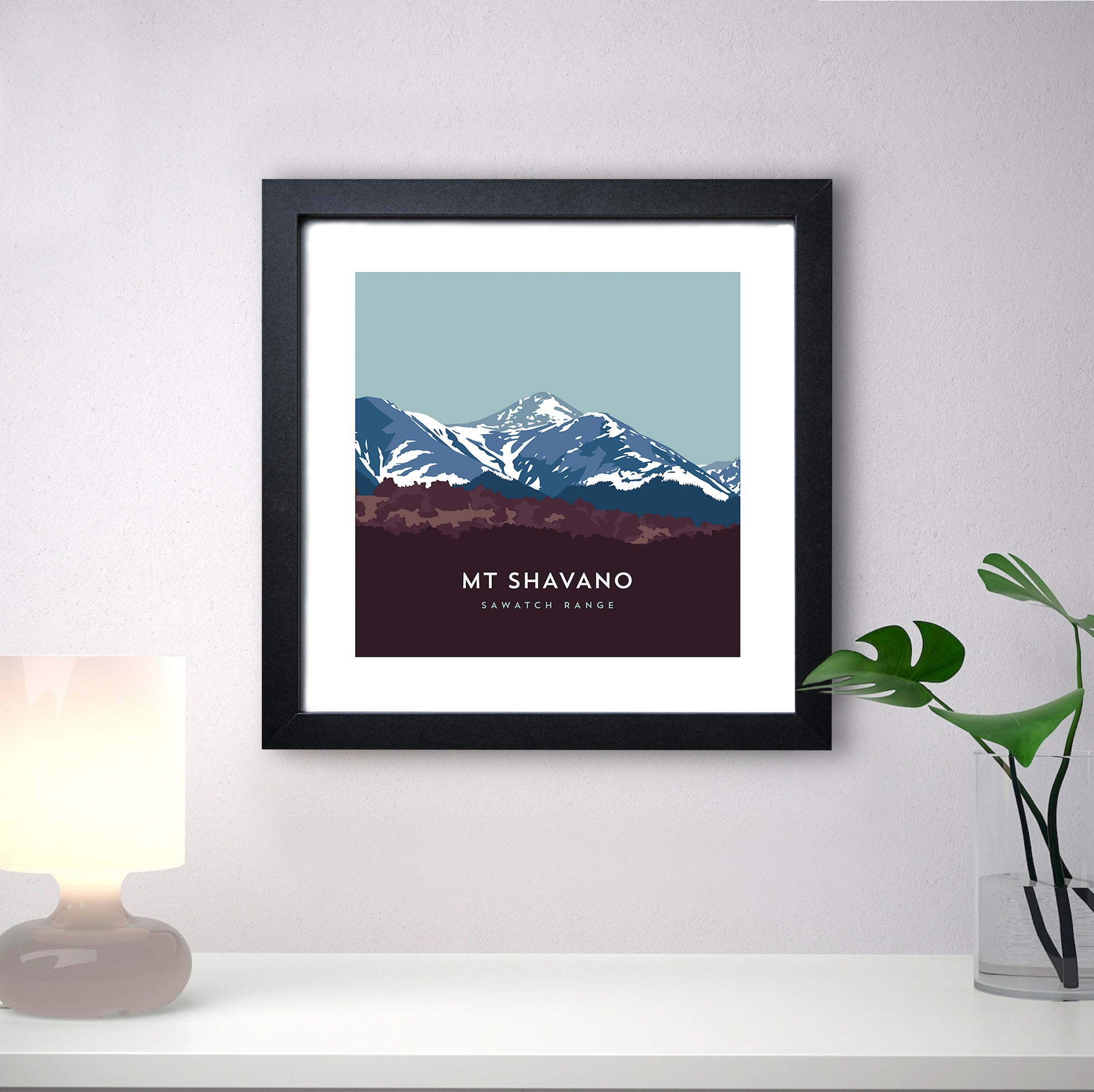 Mount Shavano Colorado 14er Print