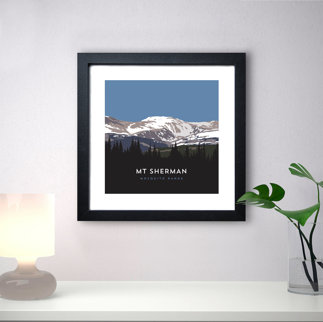 Mount Sherman Colorado 14er Print