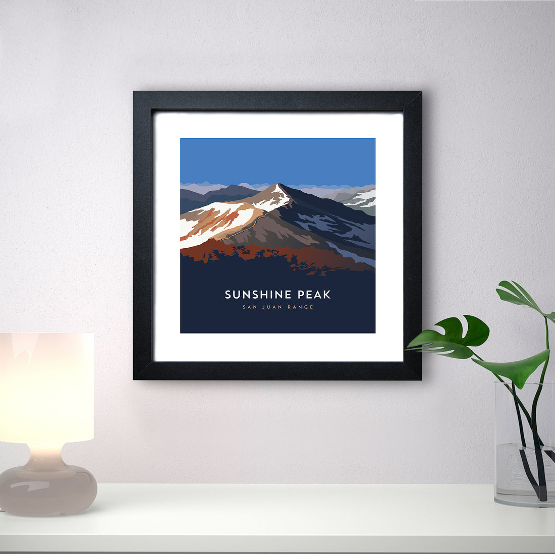 Sunshine Peak Colorado 14er Print