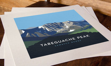 Tabeguache Peak Colorado 14er Print