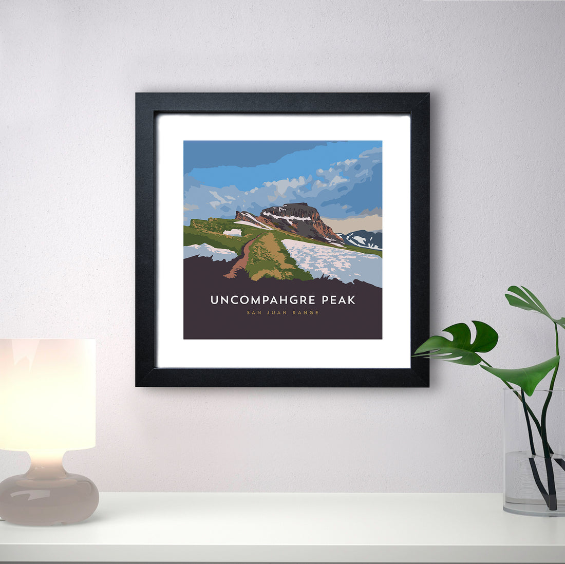 Uncompahgre Peak Colorado 14er Print