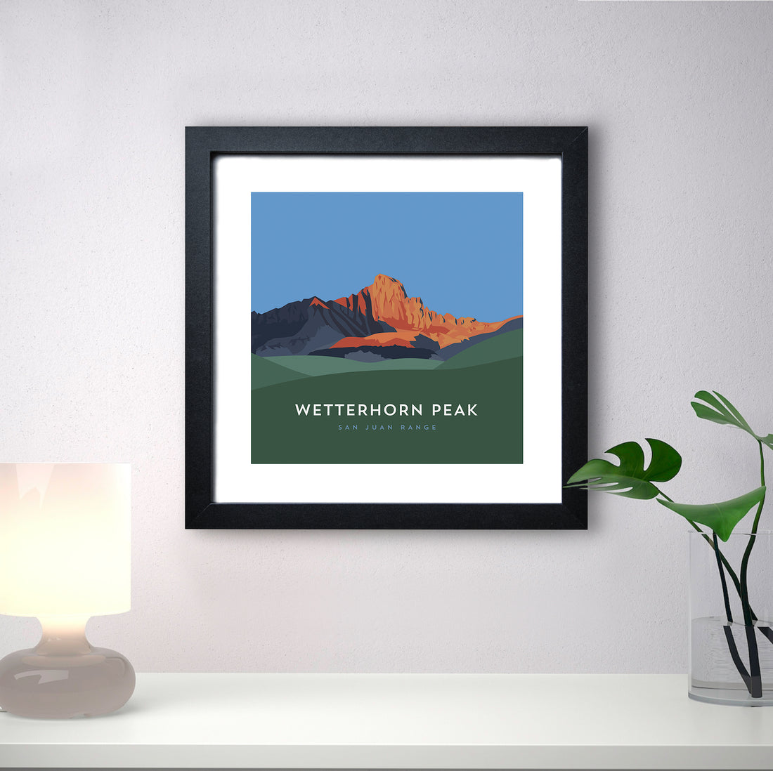 Wetterhorn Peak Colorado 14er Print