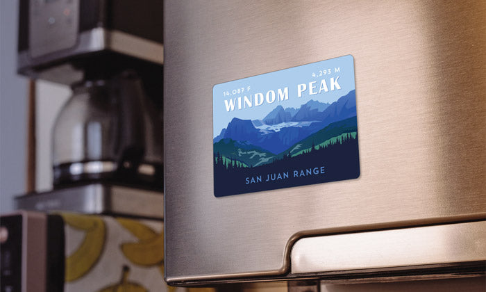 Windom Peak Colorado 14er Magnet